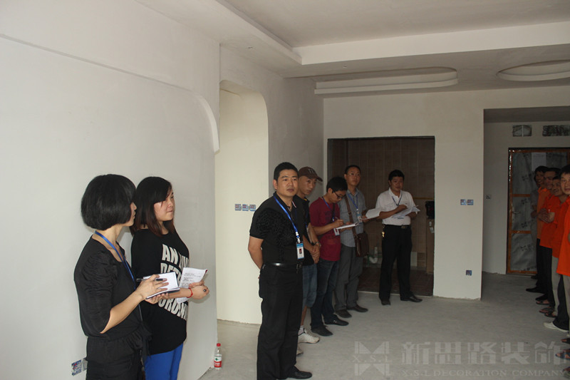 新思路裝飾舉行漆工技術升級現場培訓